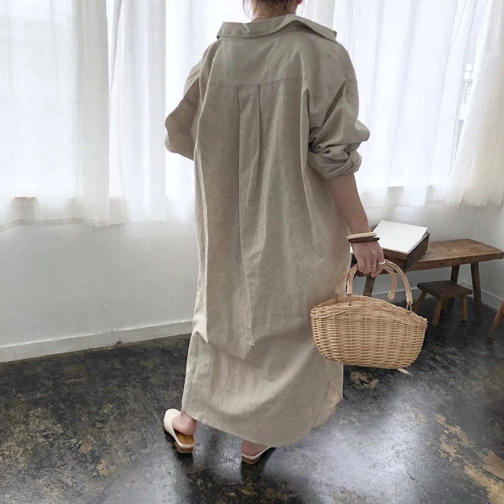 2019 arm balloon linen L/shirt / willfully(ウィルフリー)の 2019 arm balloon linen L/shirt / willfully(ウィルフリー)の