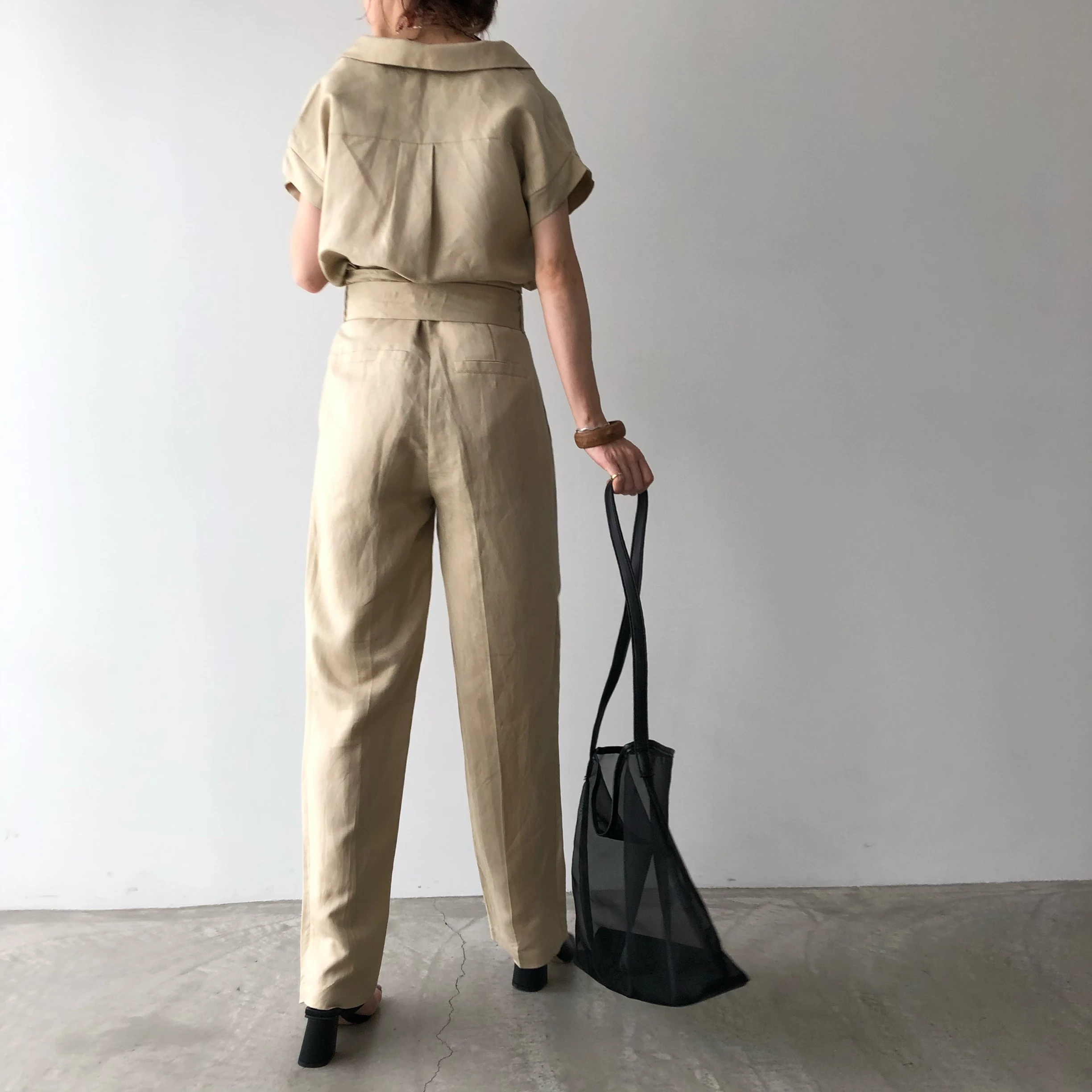 littleness open collar retro SET UP / willfully(ウィルフリー)の ...