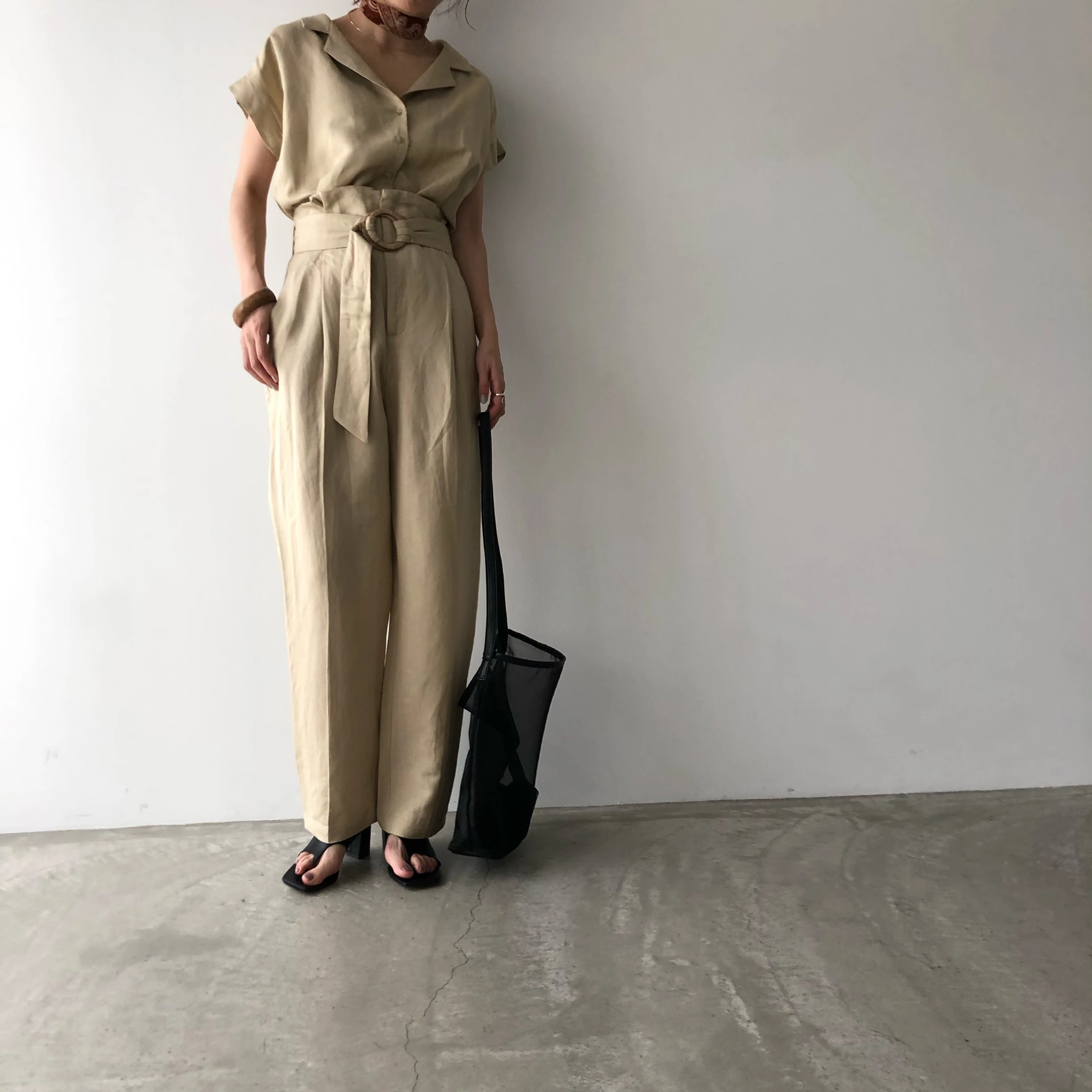 littleness open collar retro SET UP / willfully(ウィルフリー)の ...