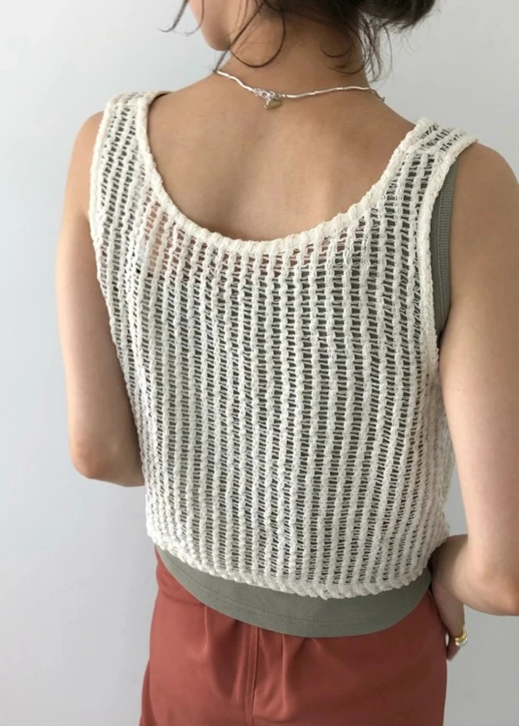 crochet modification tank SET