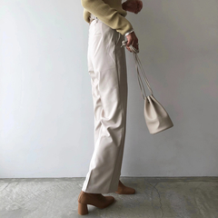 willfully(ウィルフリー) |clouchy leather square toxu boots