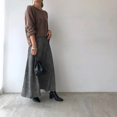 willfully(ウィルフリー) |clouchy leather square toxu boots