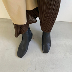 willfully(ウィルフリー) |back stitch line toxu boots