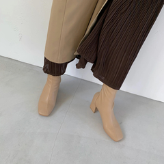 willfully(ウィルフリー) |back stitch line toxu boots