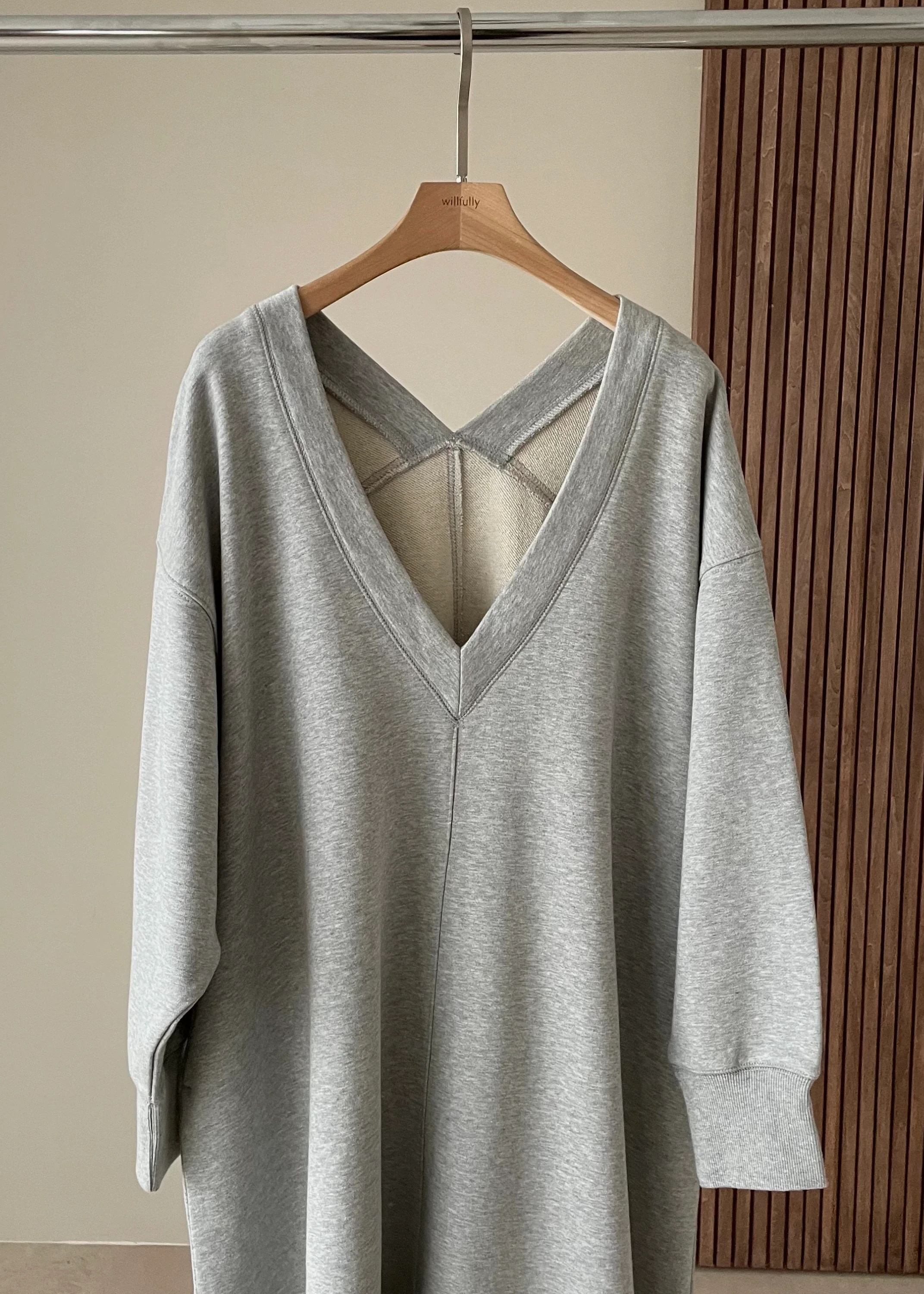 layerd button neck 2way thermal OP