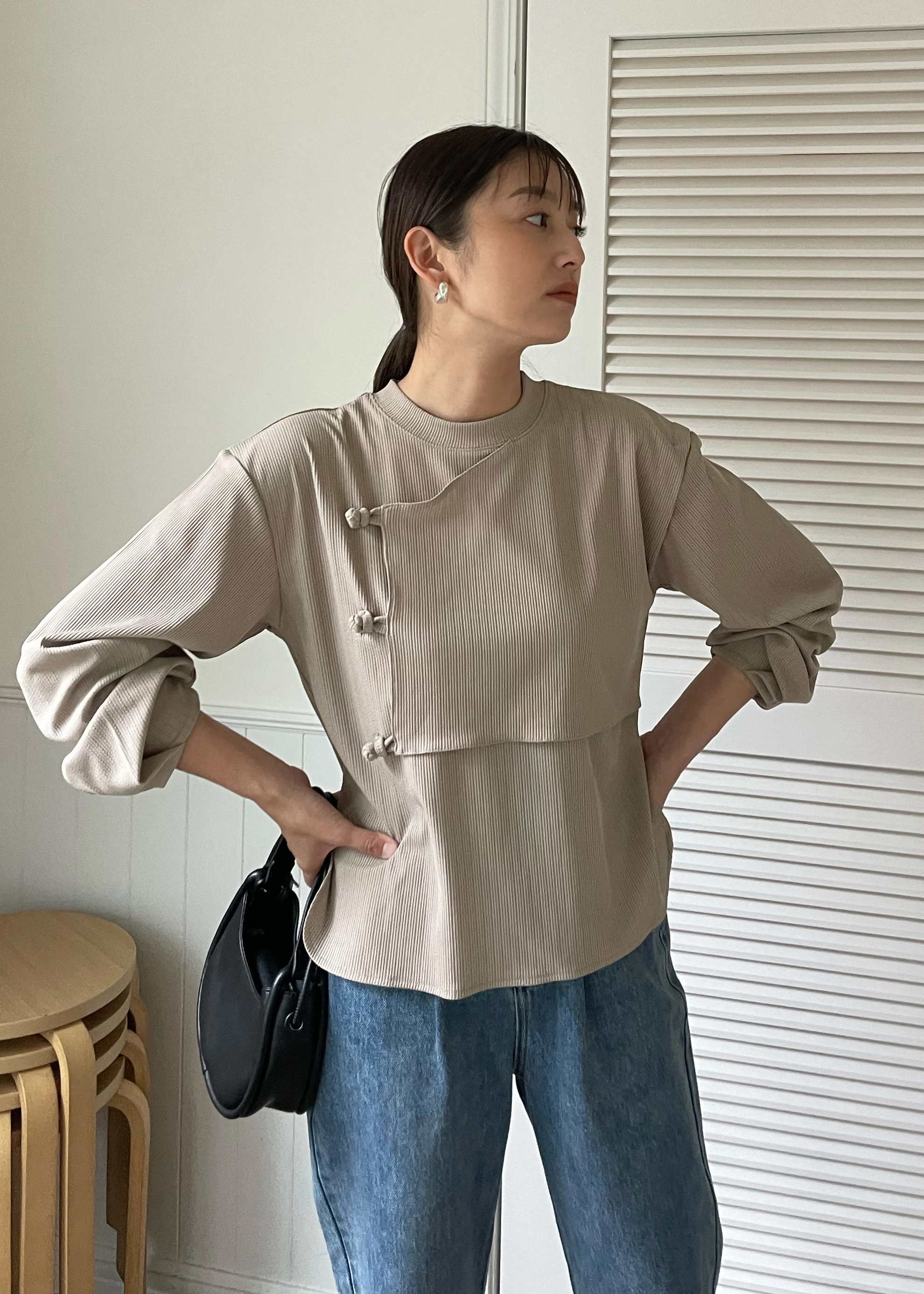 china like eyelet cut tops