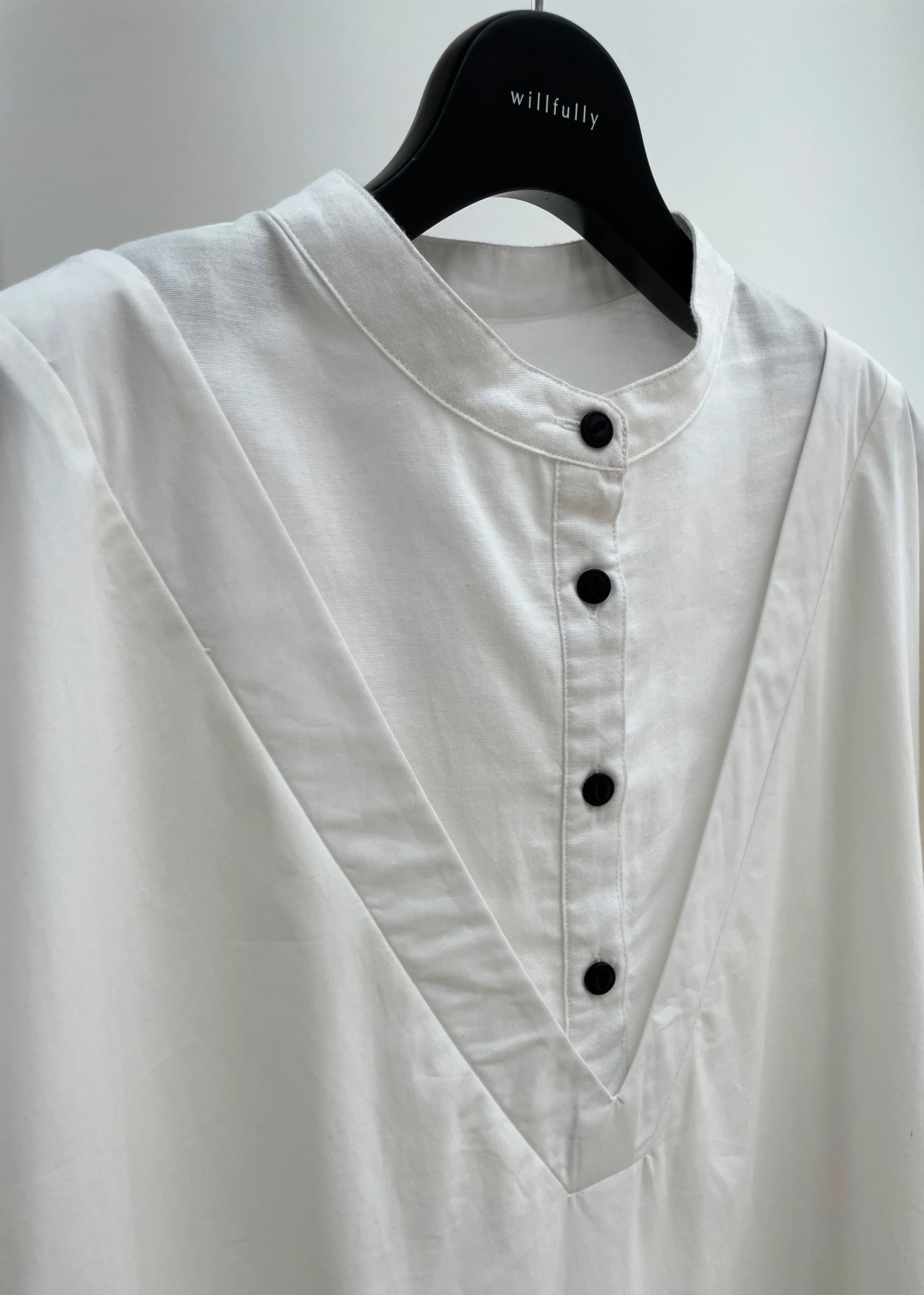 shirt layered kaftan medium OP / willfully（ウィルフリー）の 
