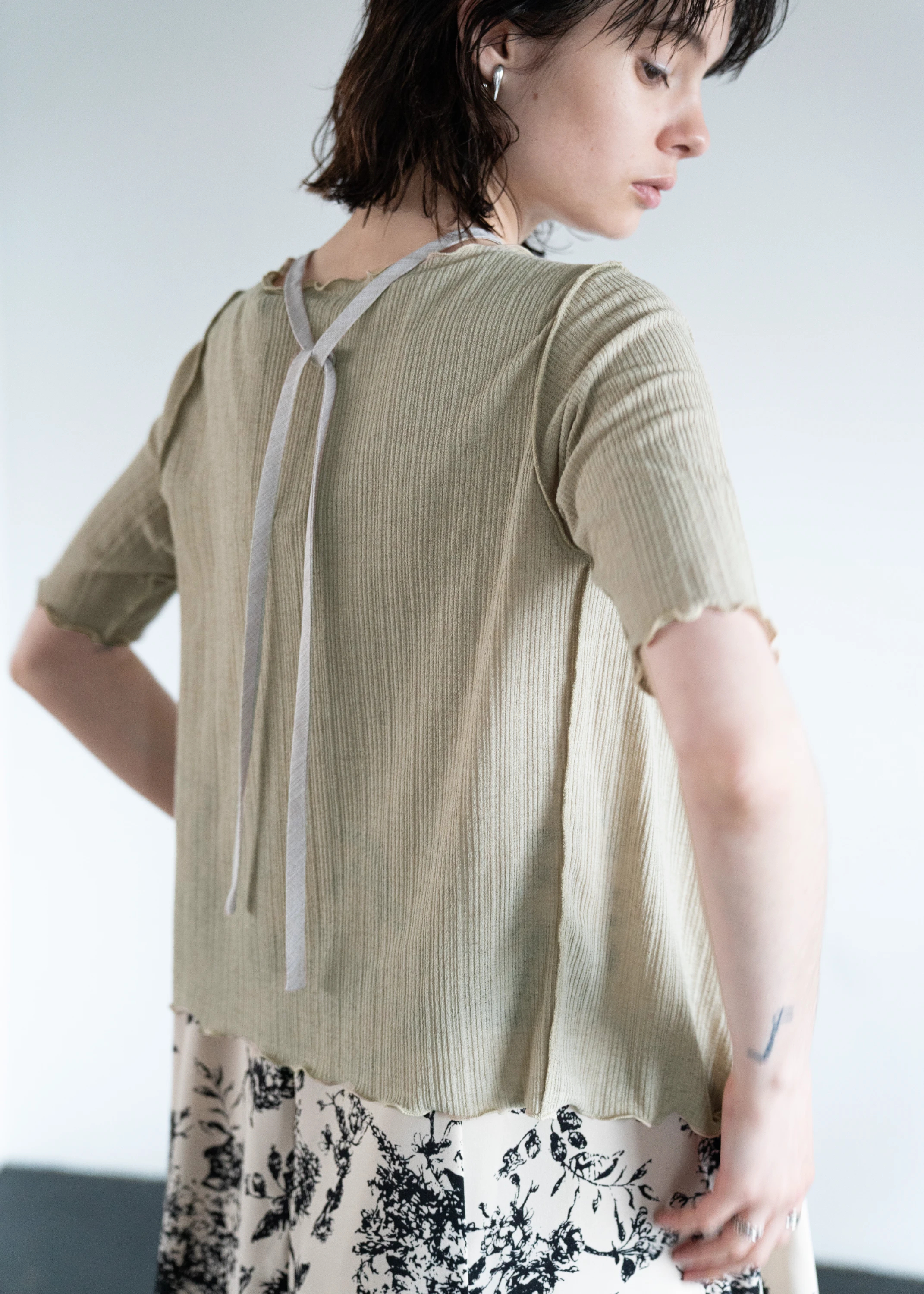 design teleco 3way sheer tops / willfully（ウィルフリー）のcut&sew ...