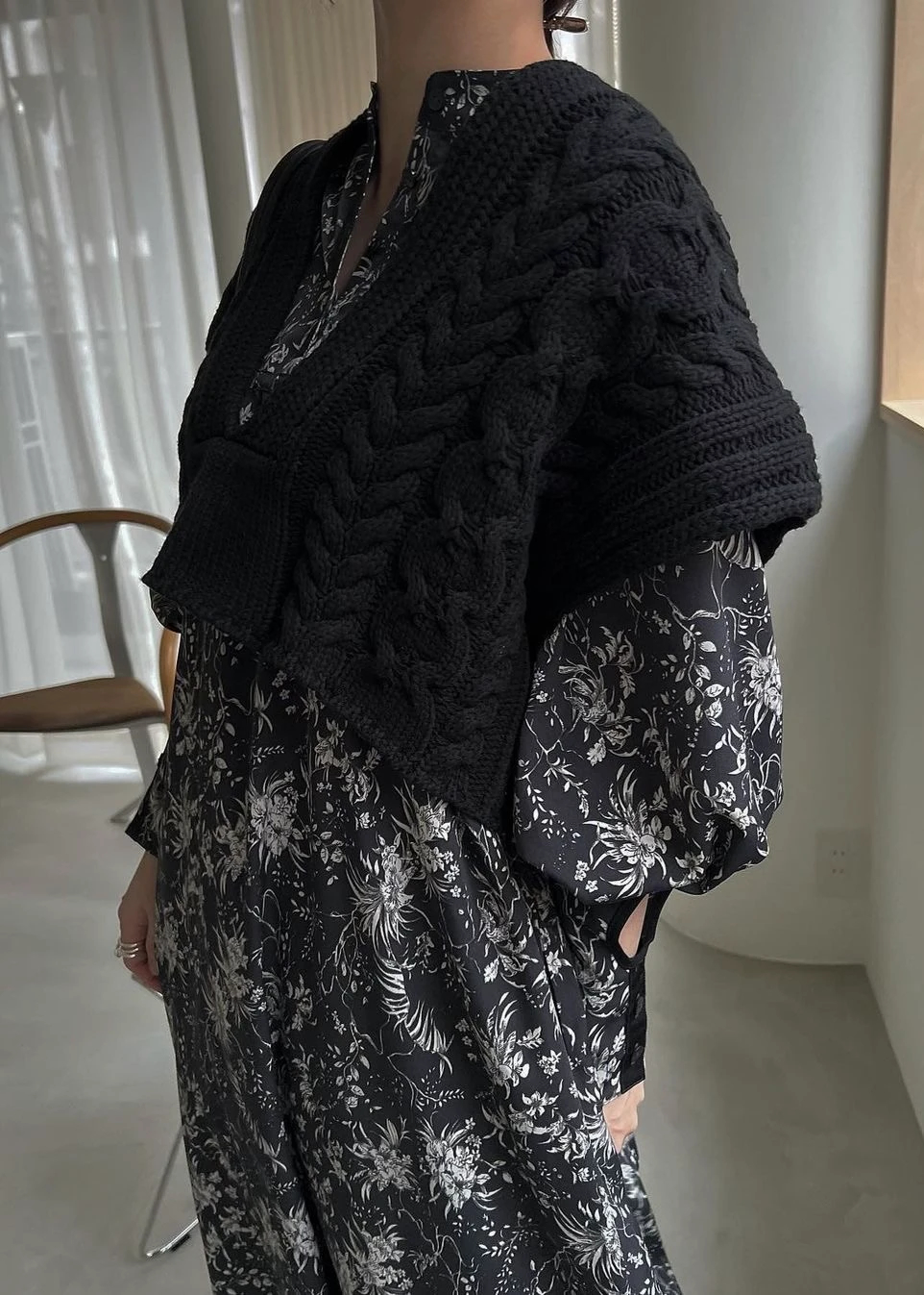 cable multi way knit vest / willfully（ウィルフリー）のknit通販