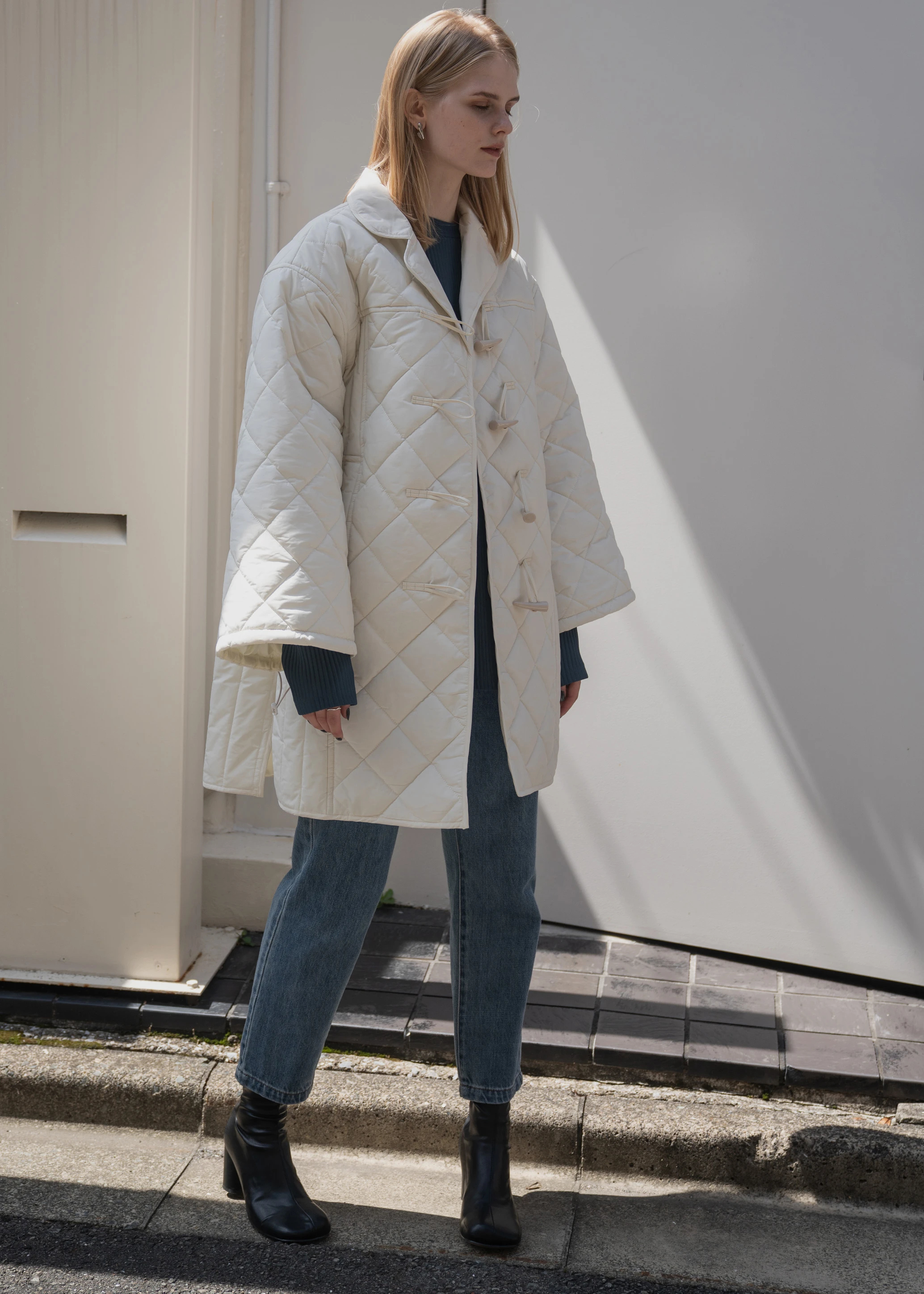 willfully tent toggle jersey midi coat 2022春の新作 51.0%OFF ...