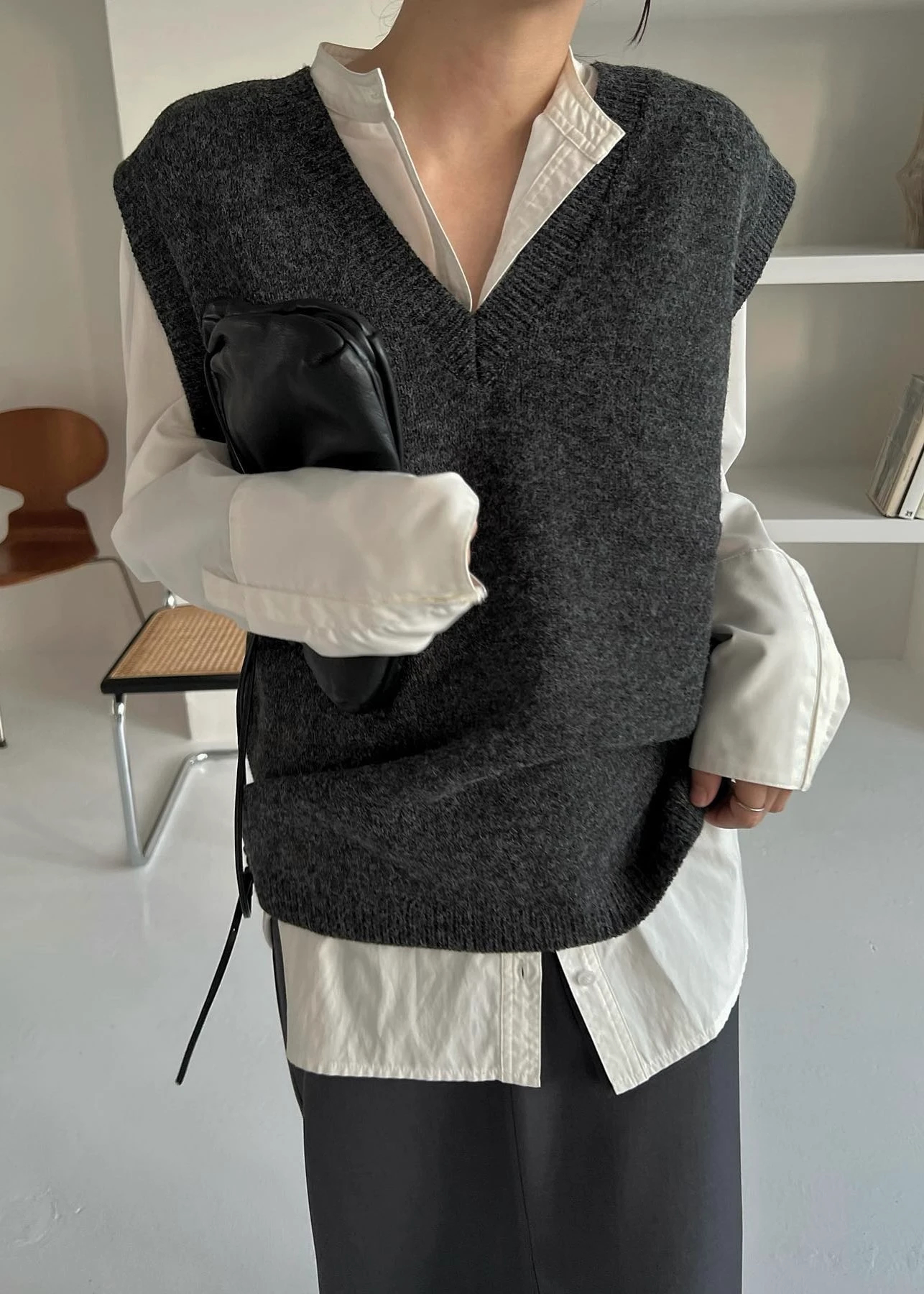 short bolero cardigan & knit vest ensemble / willfully（ウィル ...
