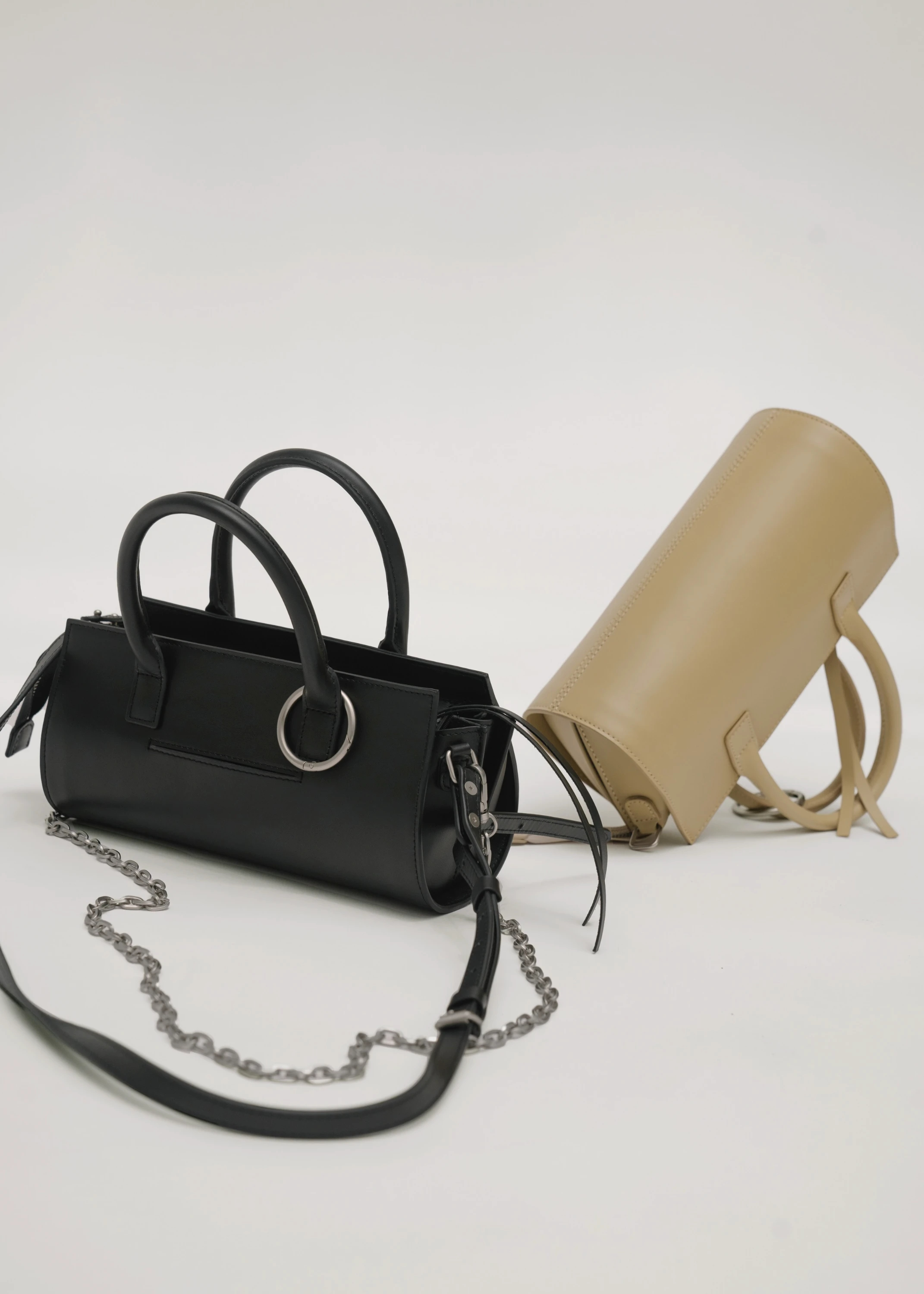 cylinder real leather mulch bag blacktodayfulame