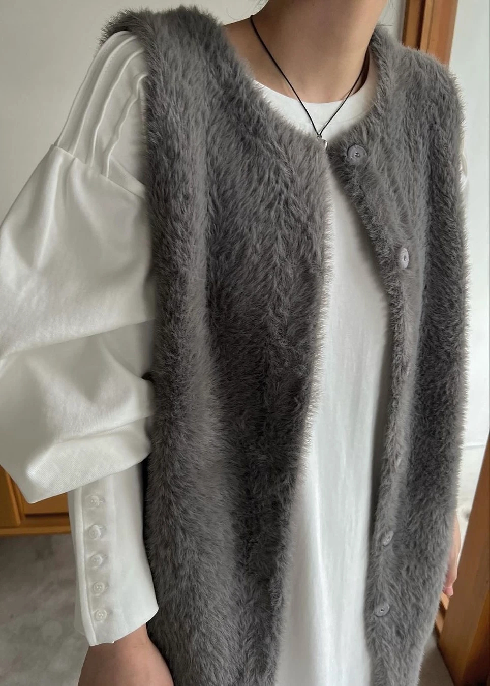 multi way shaggy knit vest / willfully（ウィルフリー）のknit通販