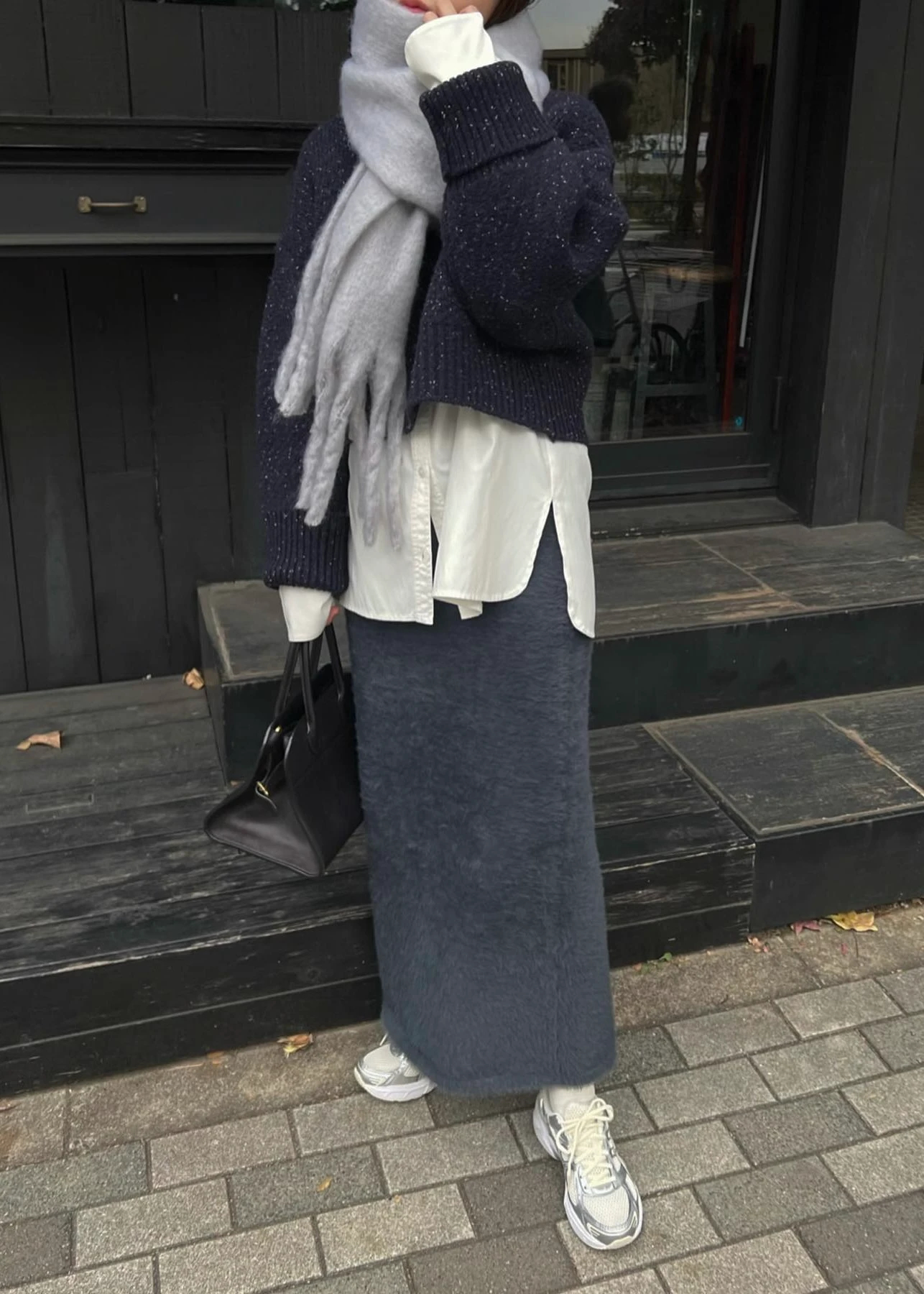 fluffy shaggy pencil knit SK / willfully（ウィルフリー）のskirt