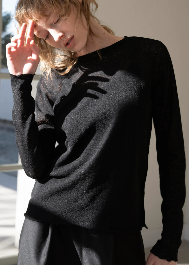 layered cable mock neck knit / willfully（ウィルフリー）のknit通販